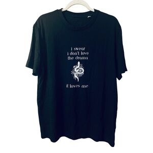 Taylor Swift Black Short Sleeve Tee